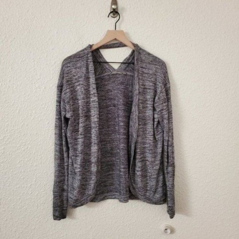 Athleta Marled Pose Wrap Cardigan Sweater XXS